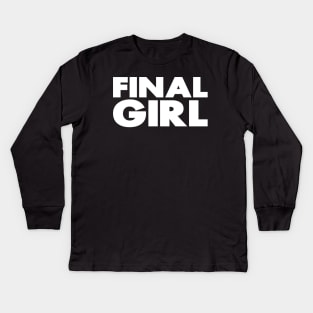 Final Girl Kids Long Sleeve T-Shirt